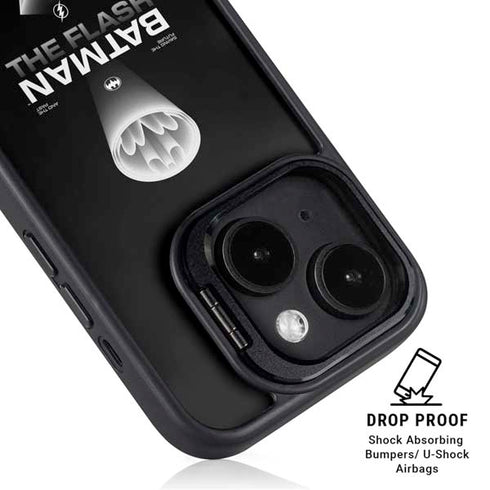 DC Comics The Flash Movie: Batman Flash Future & Past iPhone 14 Kickstand Case